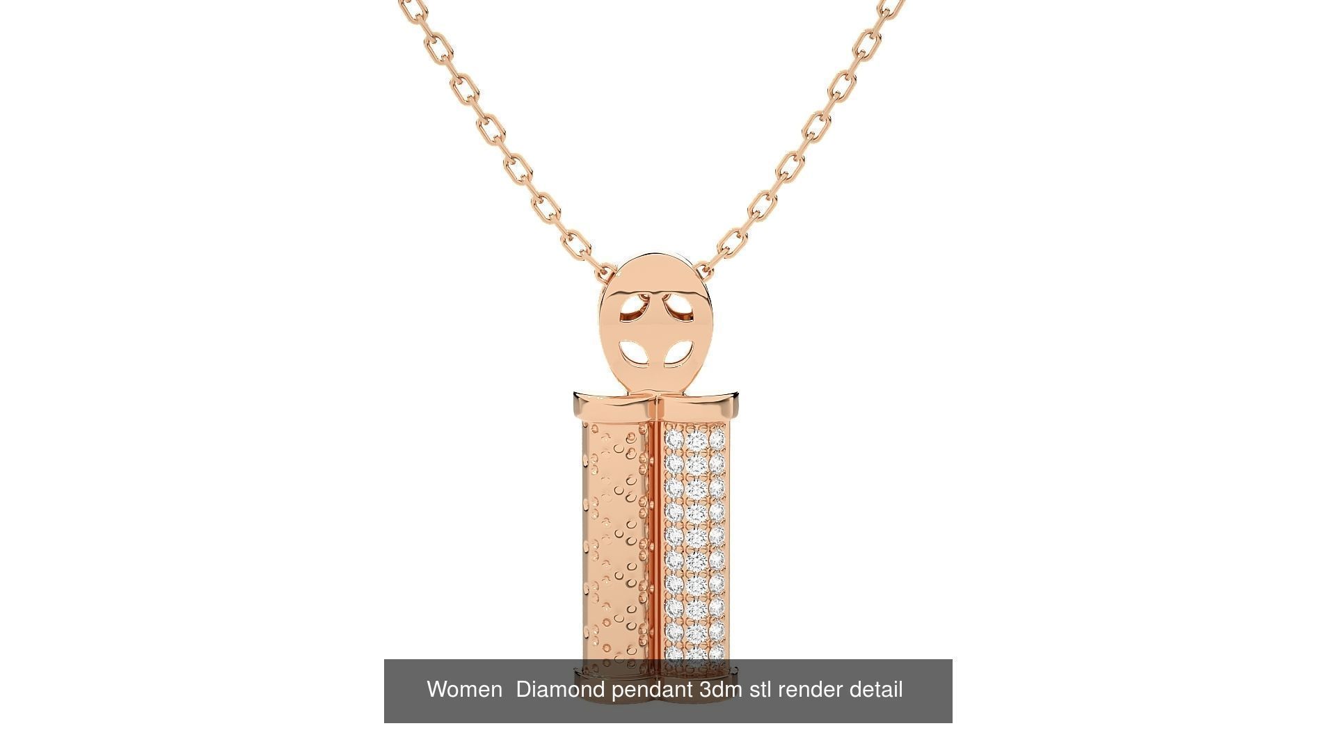 73 Women Italian Pendant 3dm stl renders Bulk Collection _88
