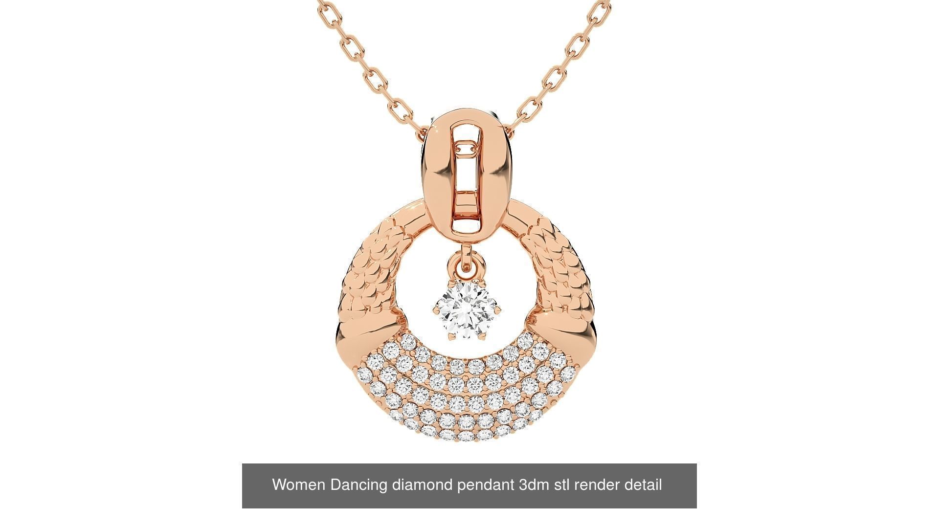 73 Women Italian Pendant 3dm stl renders Bulk Collection _53