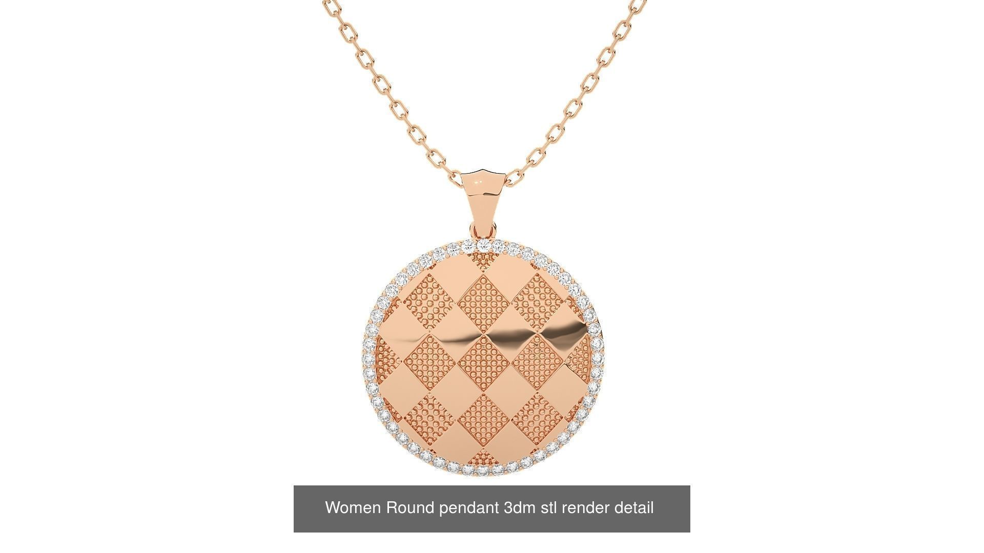 73 Women Italian Pendant 3dm stl renders Bulk Collection _77