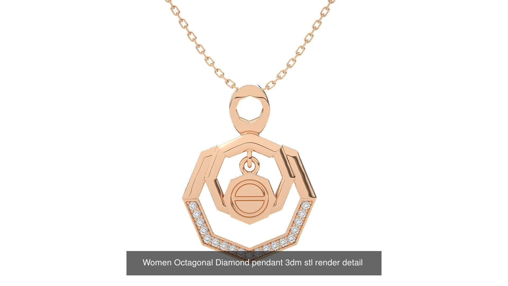 73 Women Italian Pendant 3dm stl renders Bulk Collection _86