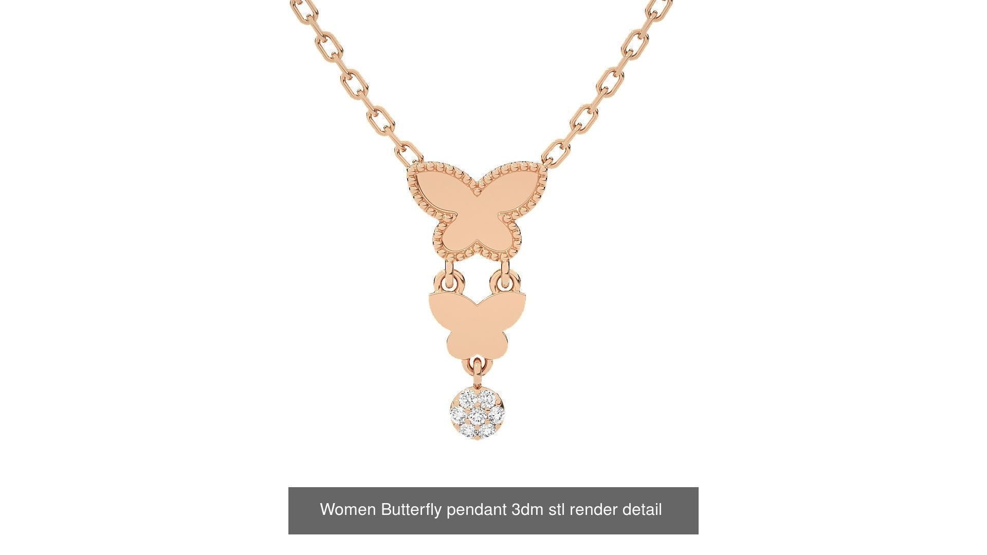 73 Women Italian Pendant 3dm stl renders Bulk Collection _50