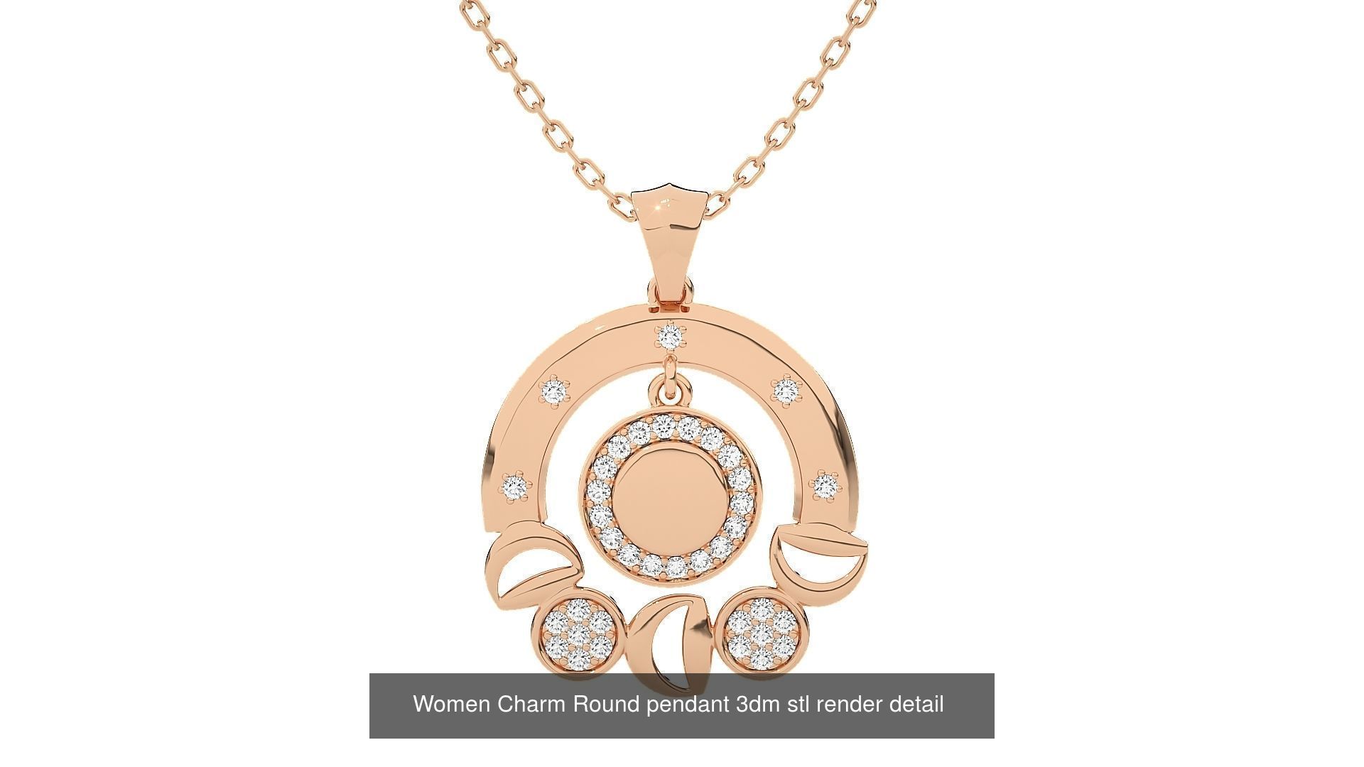 73 Women Italian Pendant 3dm stl renders Bulk Collection _90