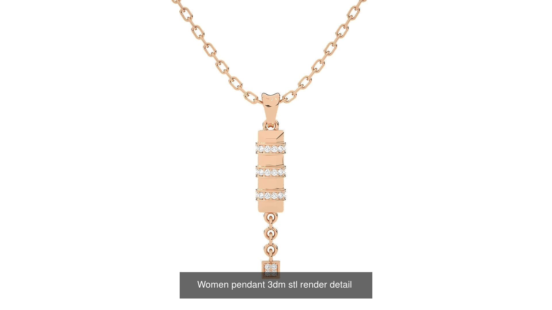 73 Women Italian Pendant 3dm stl renders Bulk Collection _45
