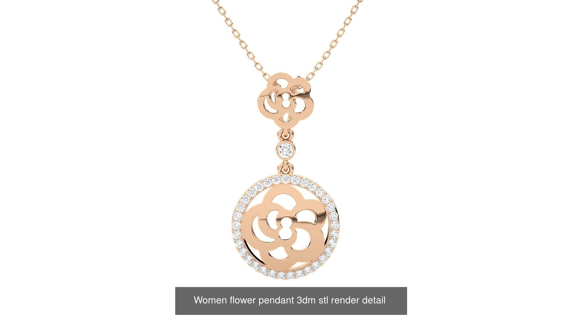73 Women Italian Pendant 3dm stl renders Bulk Collection _52