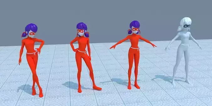 Miraculous Ladybug - 3d Model