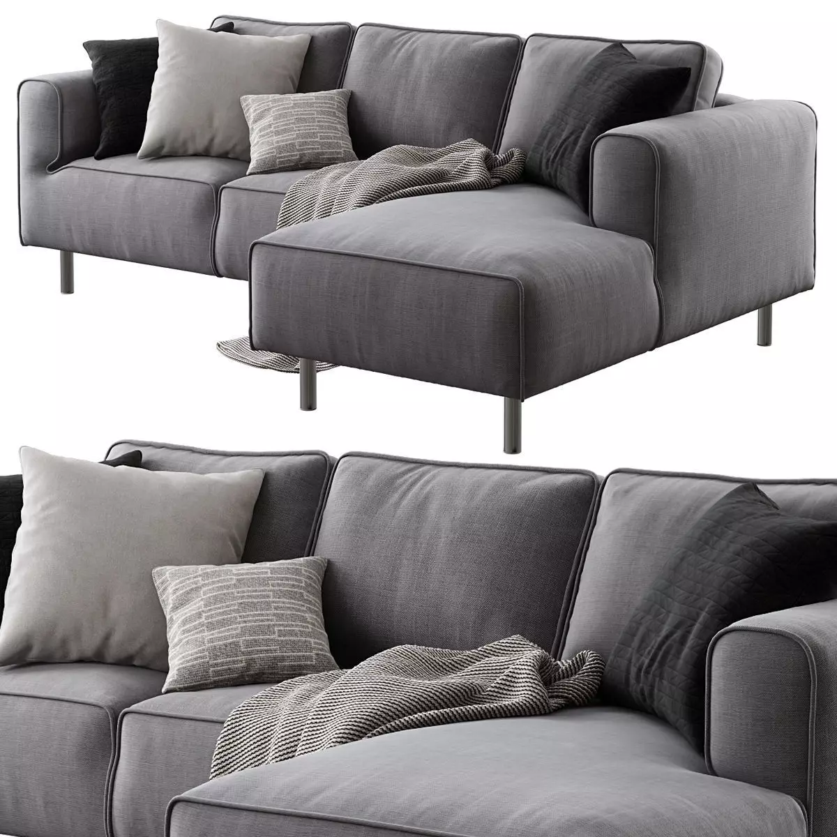 BoConcept Arco Corner sofa 3D model_0