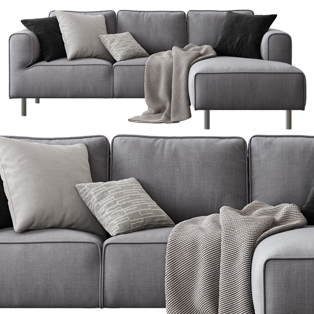 BoConcept Arco Corner sofa 3D model_1