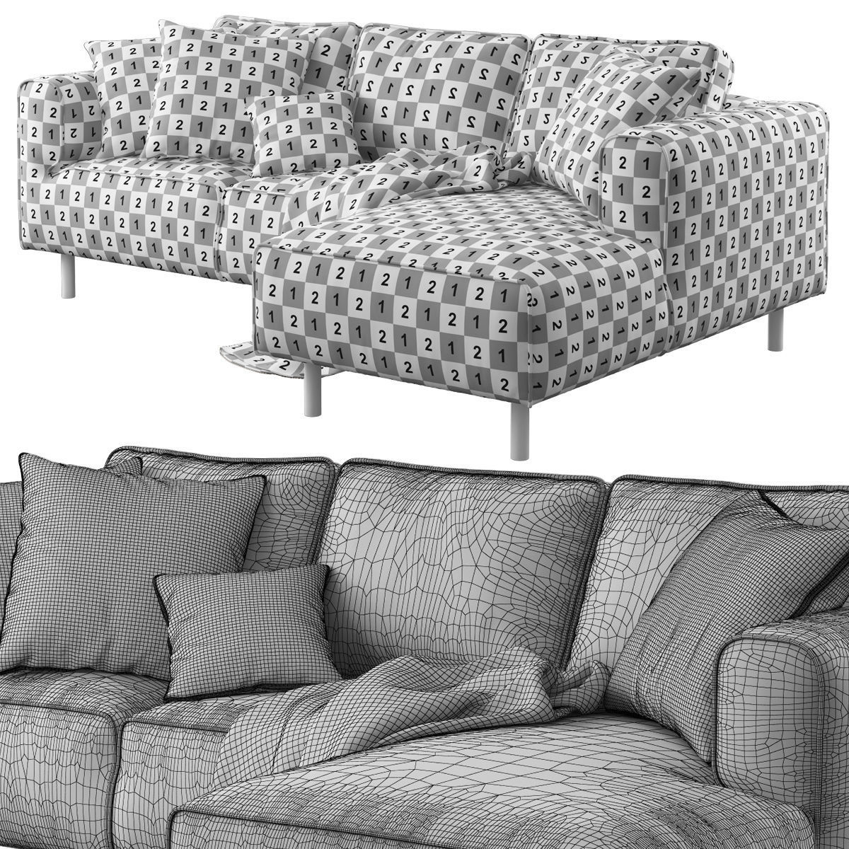 BoConcept Arco Corner sofa 3D model_4