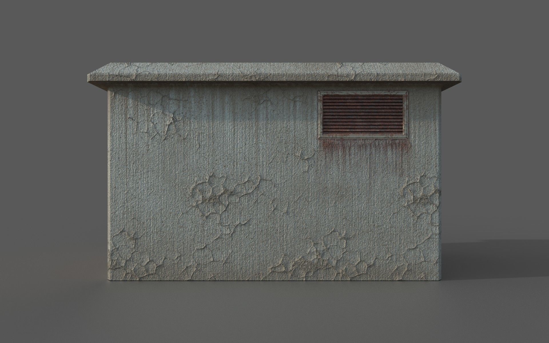 Old Transformer  Box Low-poly PBR Game Ready 3D Model Low-poly 3D model_3