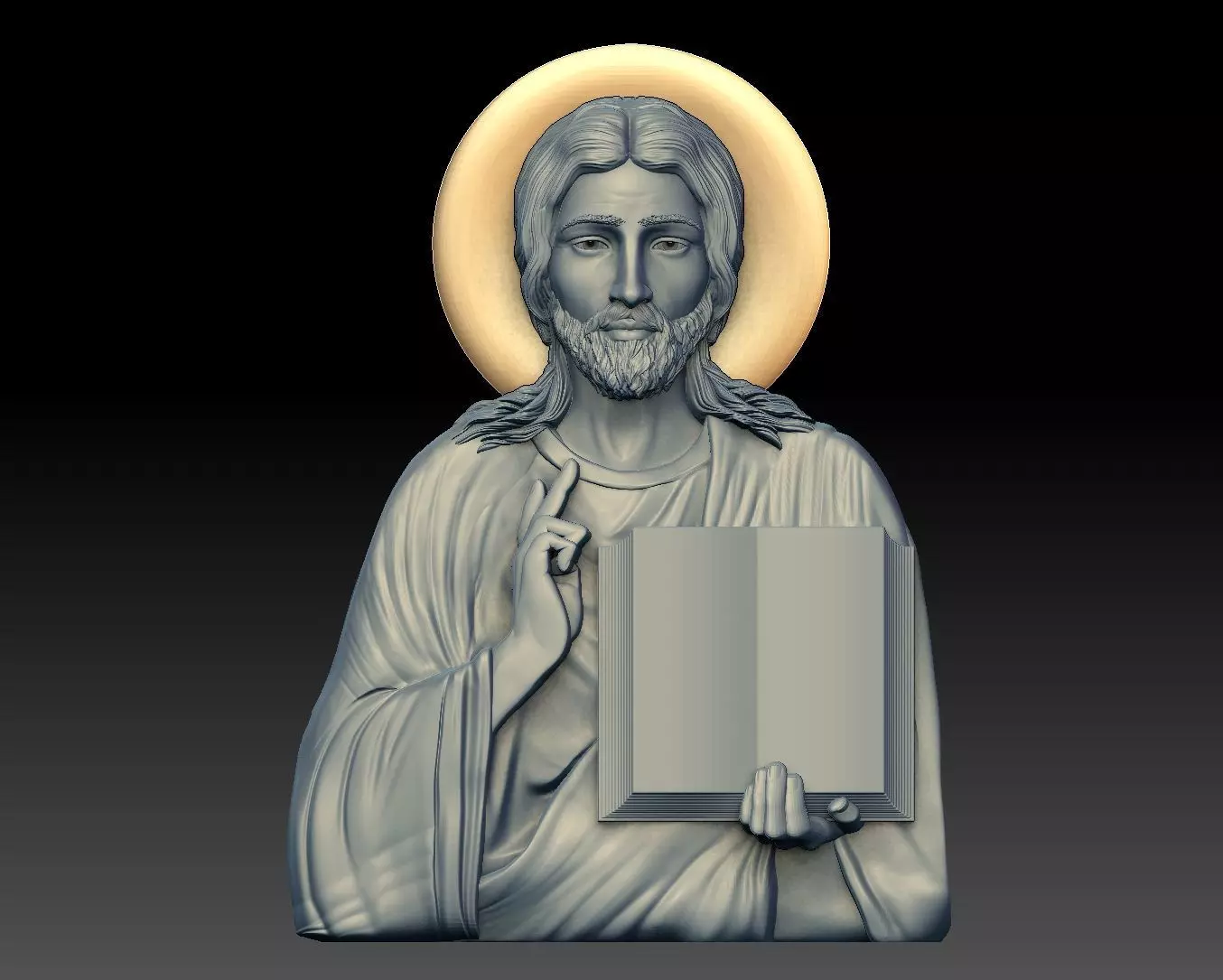 jesus christ 3D print model