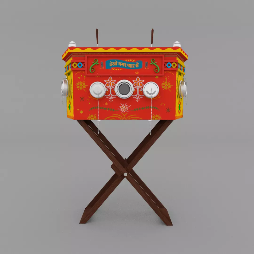 Vintage Bio-Scope 3D model