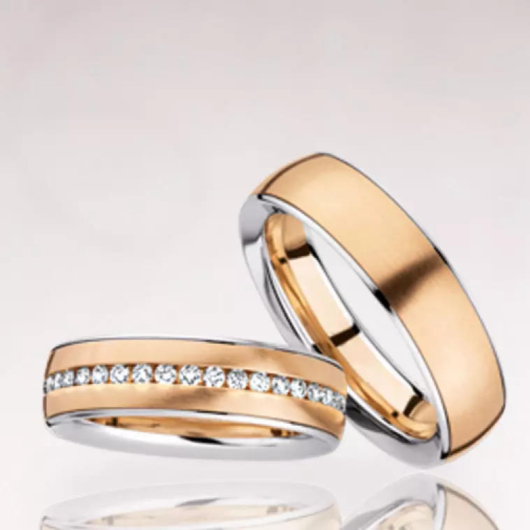 Wedding rings 154 3D print model
