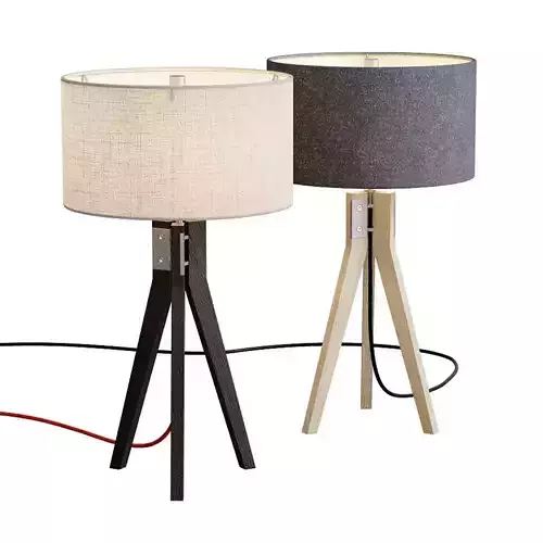 Folk Tripod Table Lamp