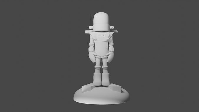 astronaut from the game astroneer Free 3D print model