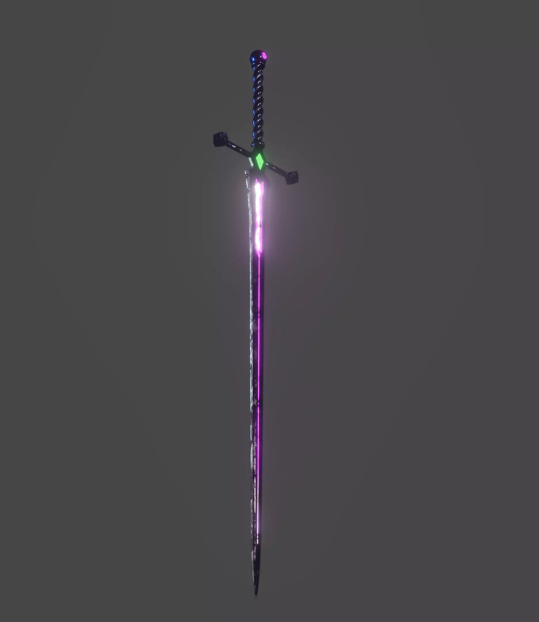 dark sword Free 3D model