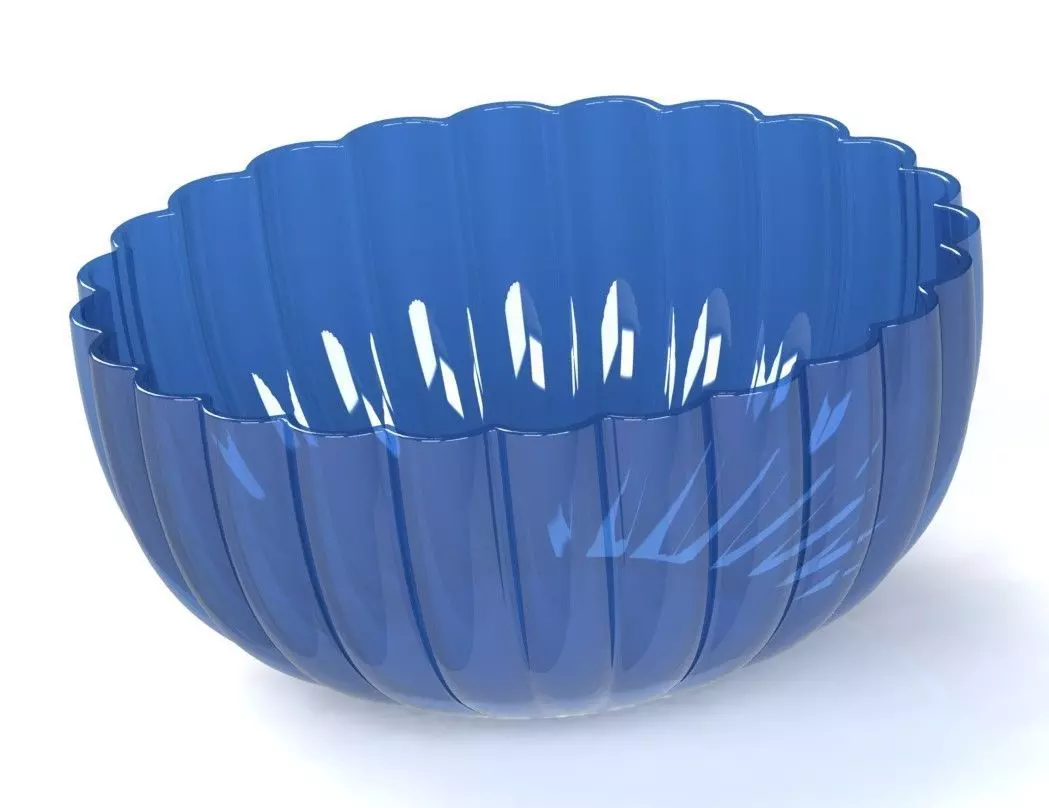 Glass Bowl 3D printable model Free 3D print model