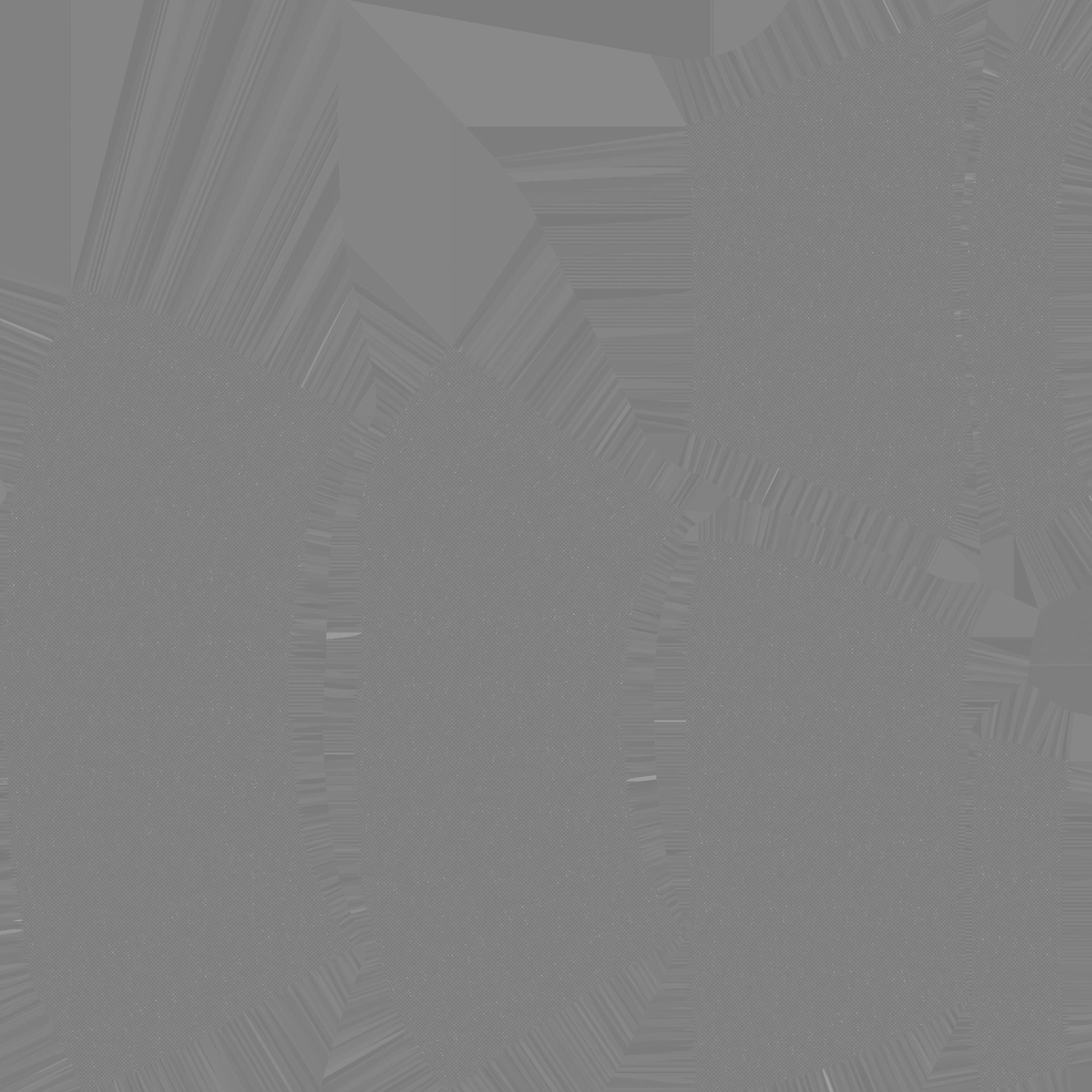 Black Plaid Skirt - Female Character Fashion Design Low-poly 3D model_13