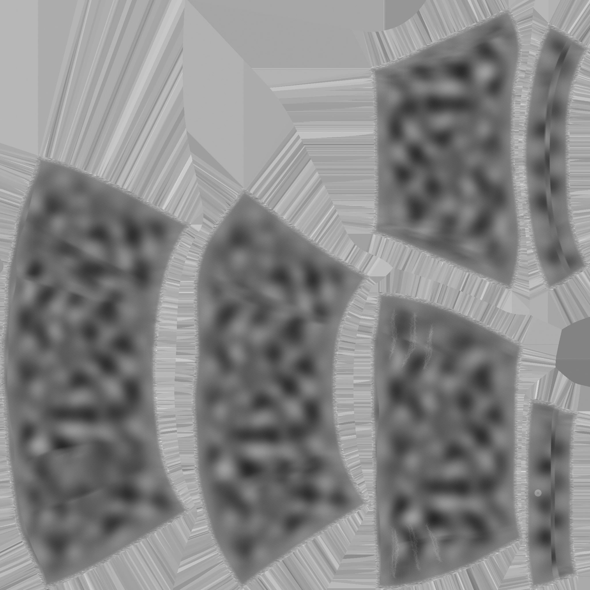 Jeans Modern Skirt - Female Character Fashion Design Low-poly 3D model_15