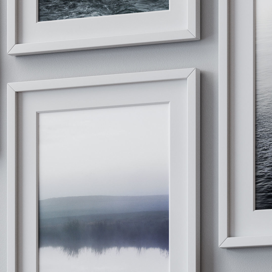 Photo Frames Set  264 3D model_1