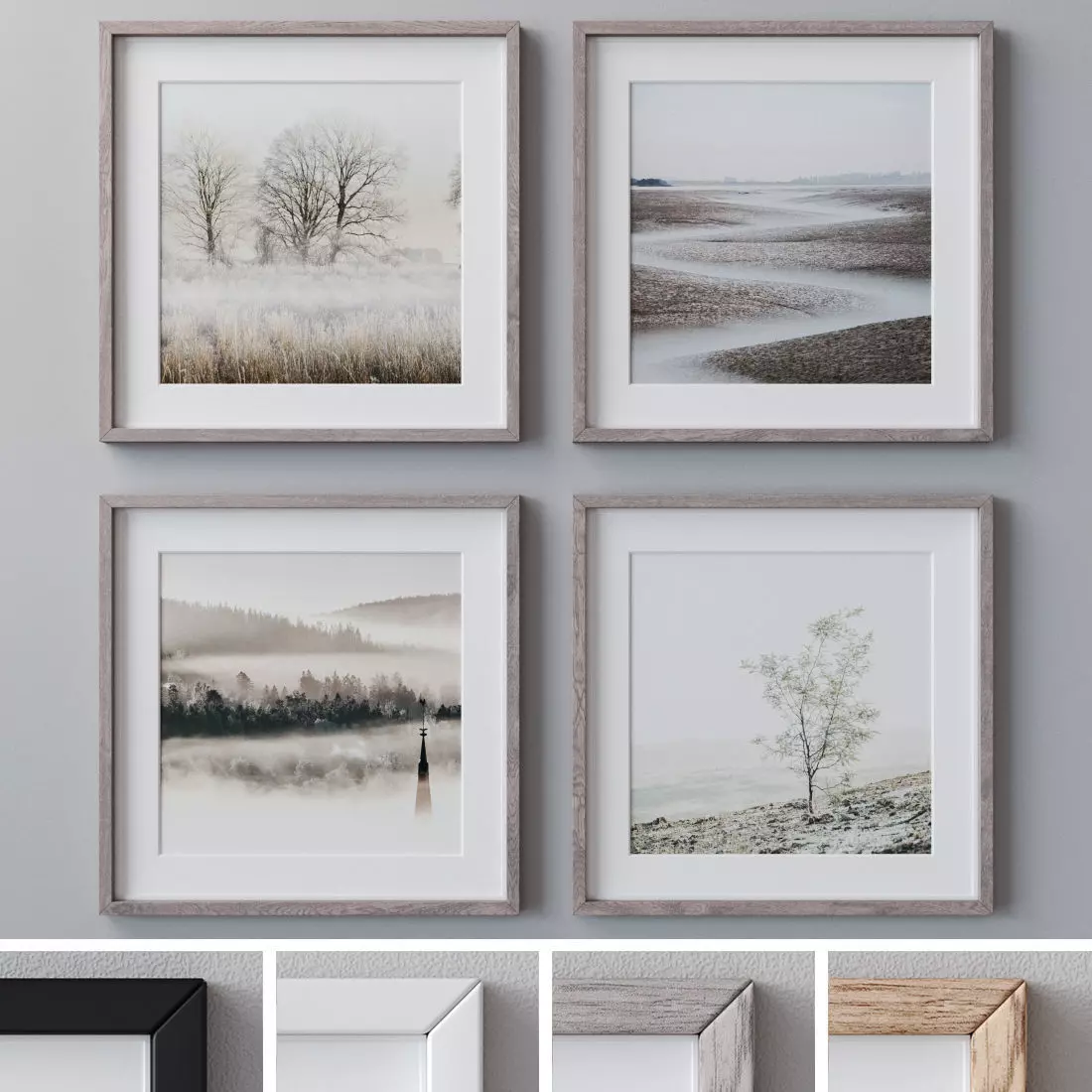 Photo Frames Set 275 3D model