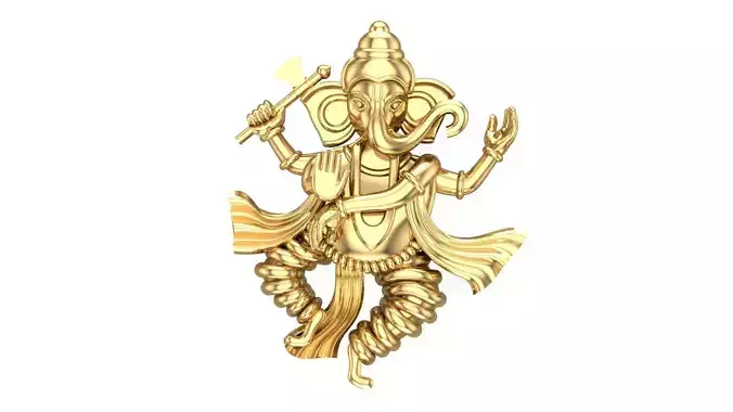 Lord Ganesh Pandent Lord Ganesh 3d model