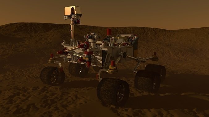 mars rover 3D model