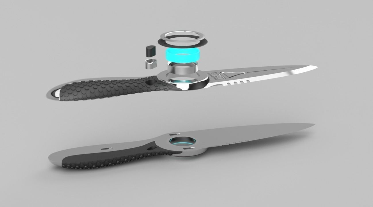 Subnautica knife model 3D print model_1