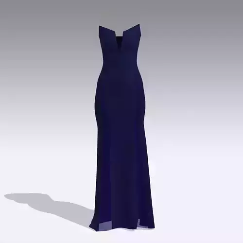 DRESS DRESS evening gown on mannequin