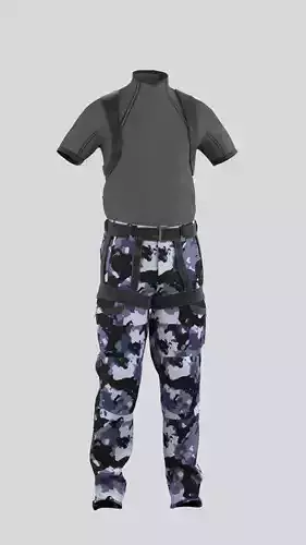 3D clothes Leon Kennedy