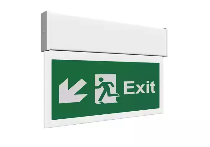  Exit Sign