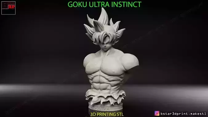 GOKU ultra instinct BUST - DRAGON BALL SUPER 
