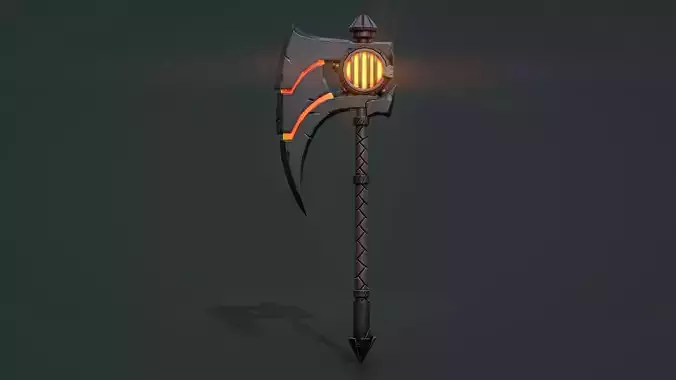 Battle Chimpey Axe Stylized