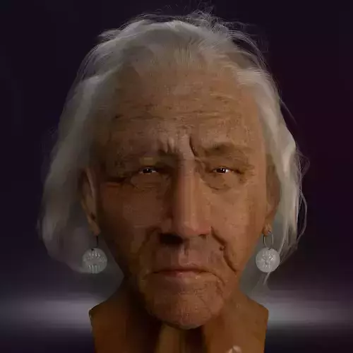 American Indian hyper realistic 