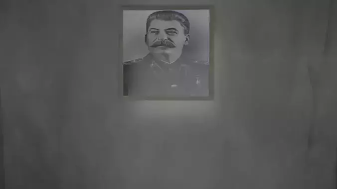Stalin wall frame 
