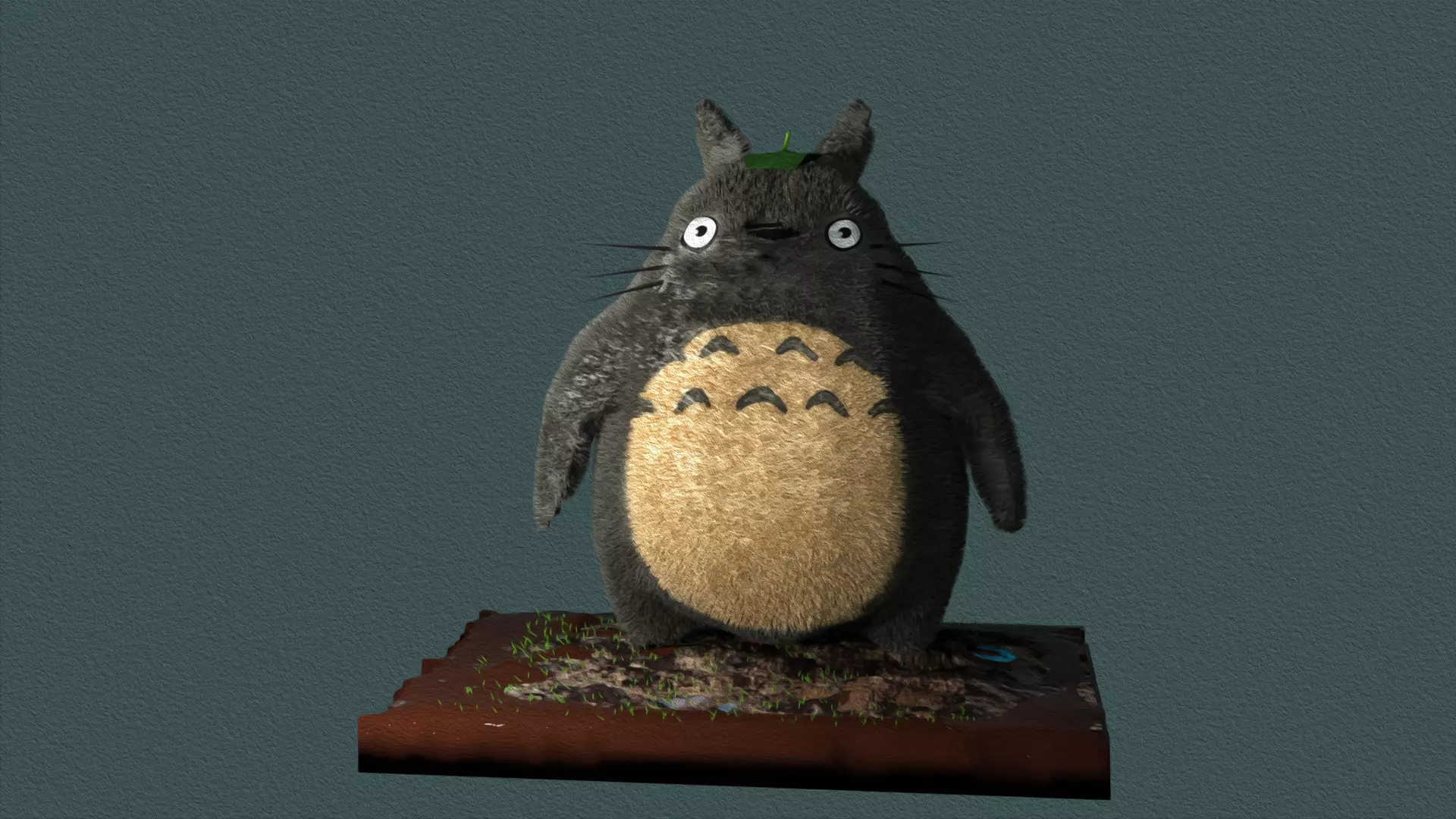 totoro character 3D model_0