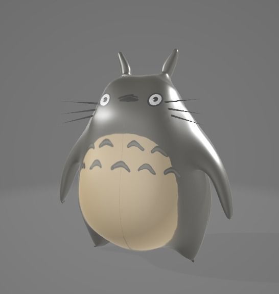 totoro character 3D model_1