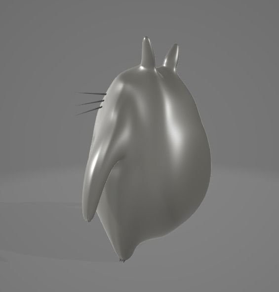 totoro character 3D model_2
