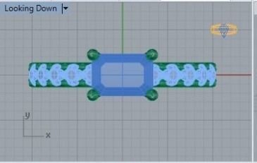 Engagement Ring 222 3D print model_3
