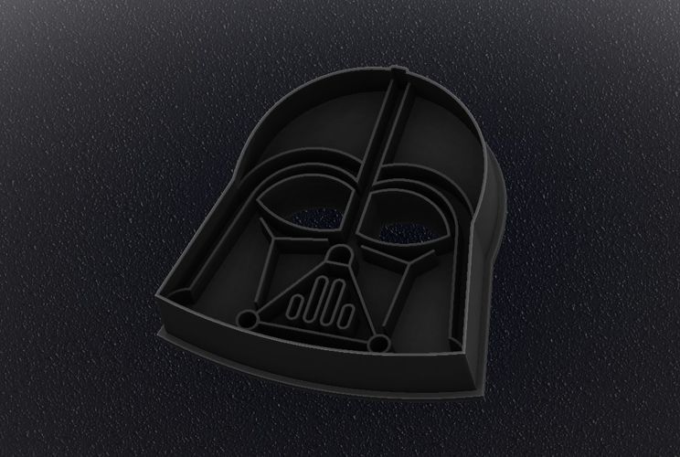 Star Wars cookie cutters- 7 pcs - 80mm 3D print model_2