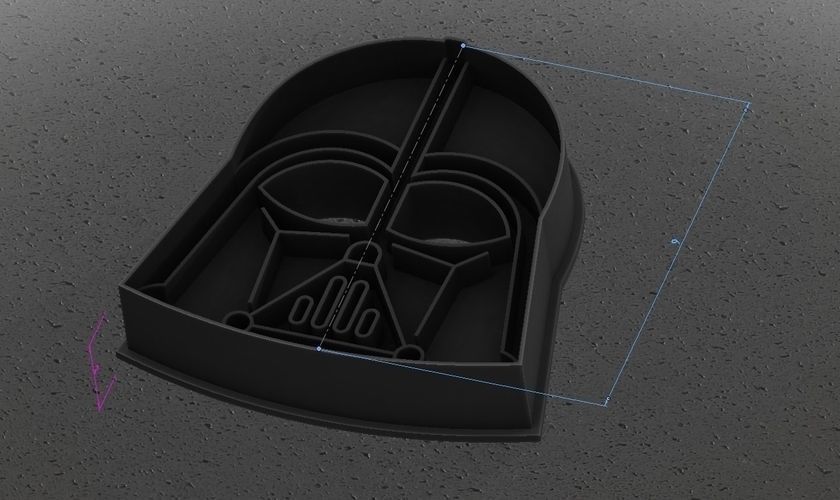 Star Wars cookie cutters- 7 pcs - 80mm 3D print model_3