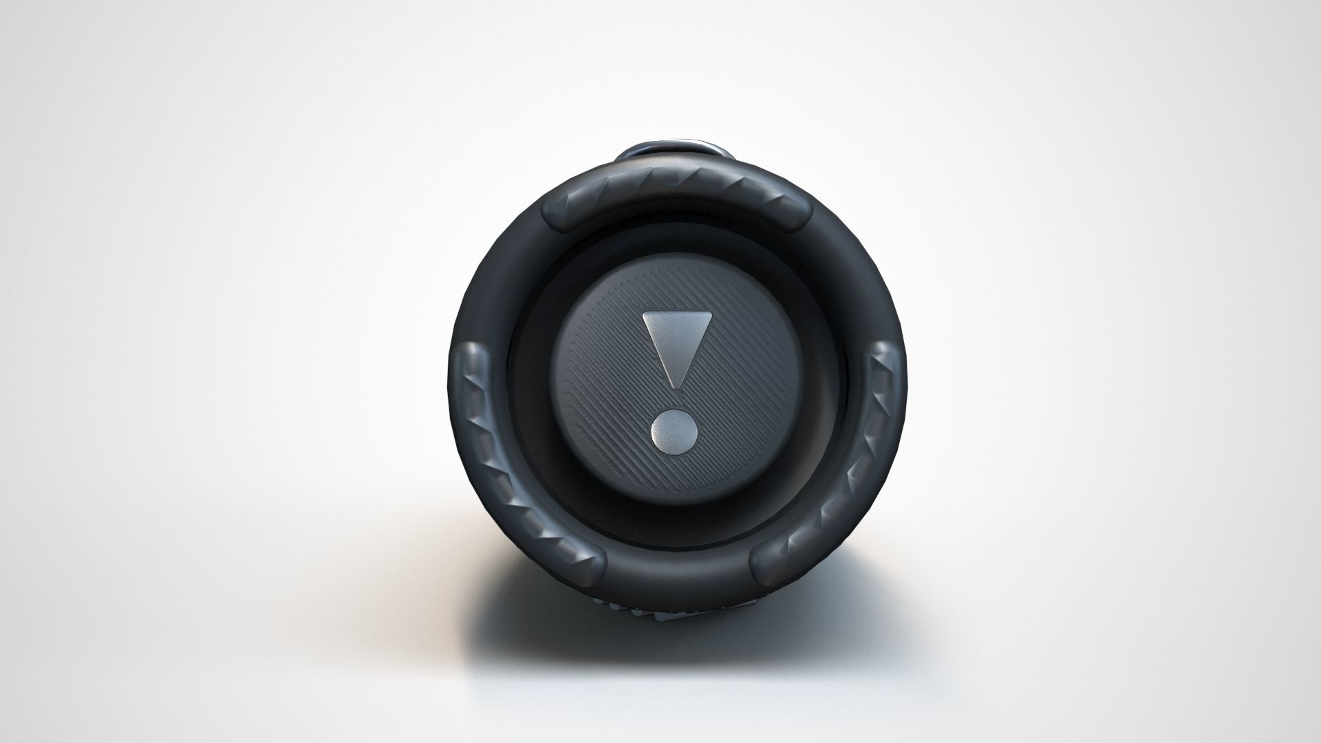 JBL XTREME 3 Black Low-poly 3D model_5