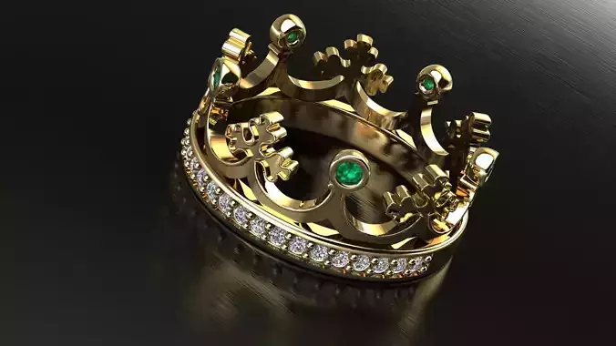 crown ring