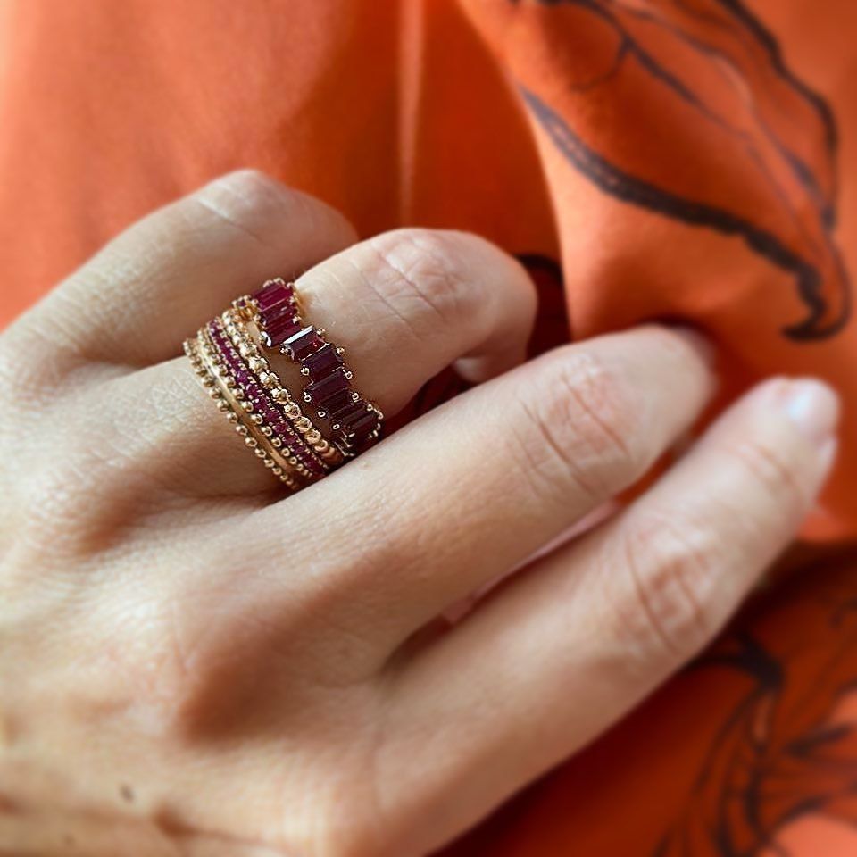 Balls Ring - 8 sizes 3D print model_5