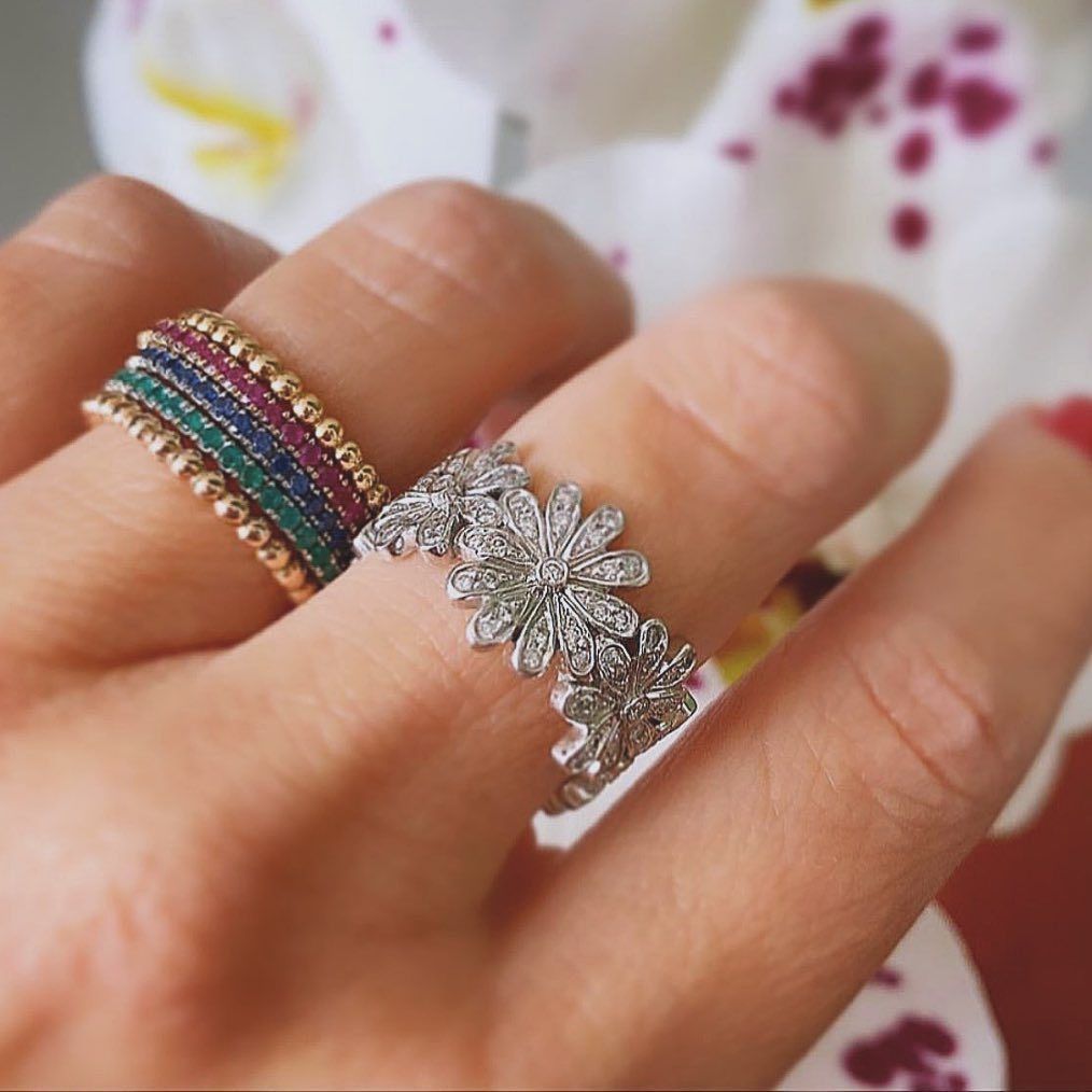 Balls Ring - 8 sizes 3D print model_4