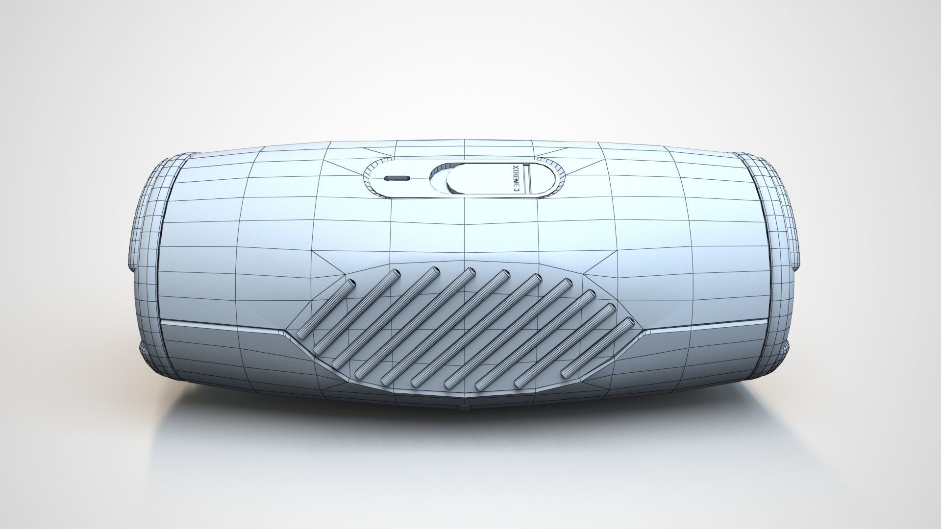 JBL XTREME 3 Camo Low-poly 3D model_11