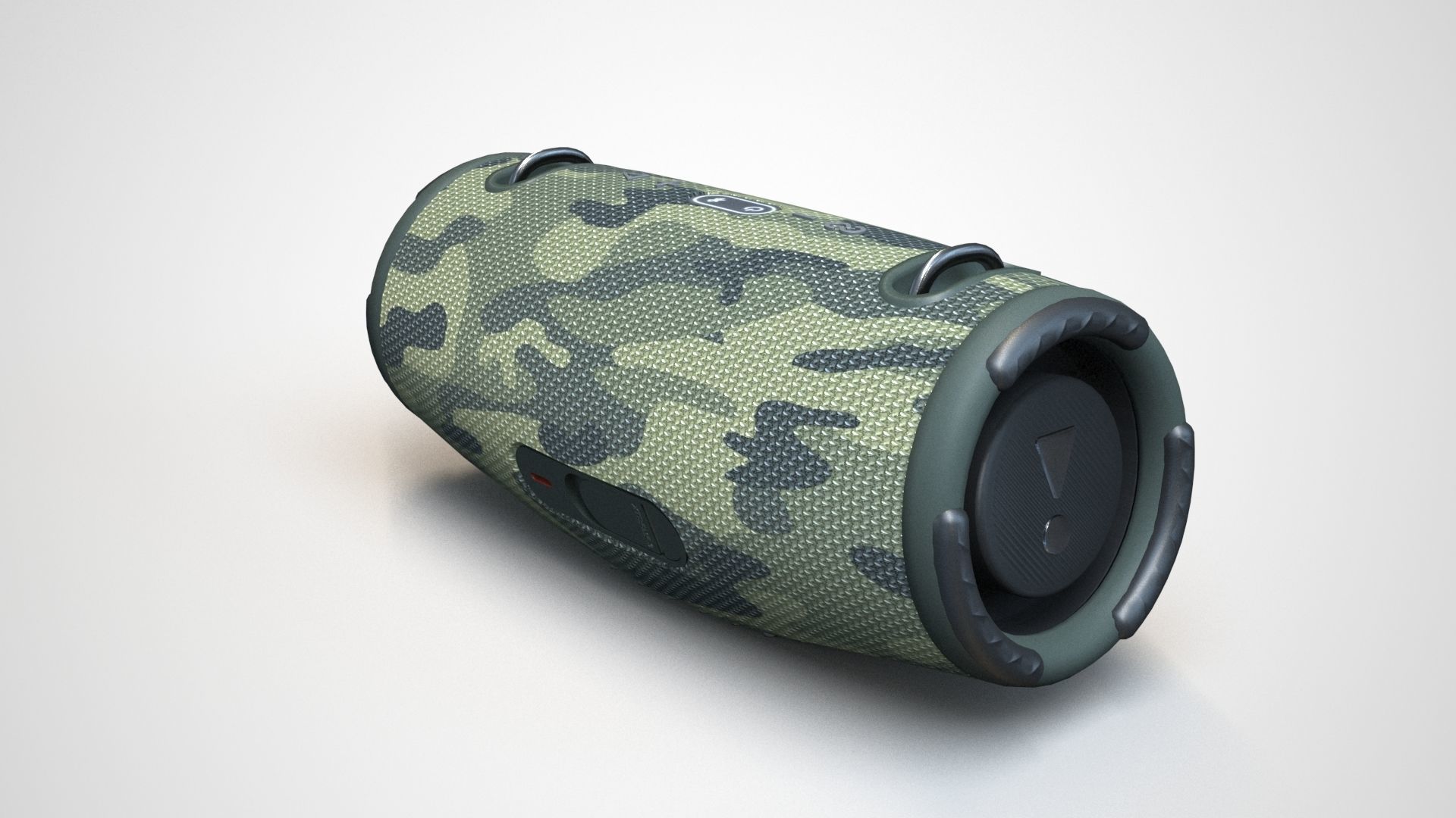 JBL XTREME 3 Camo Low-poly 3D model_25