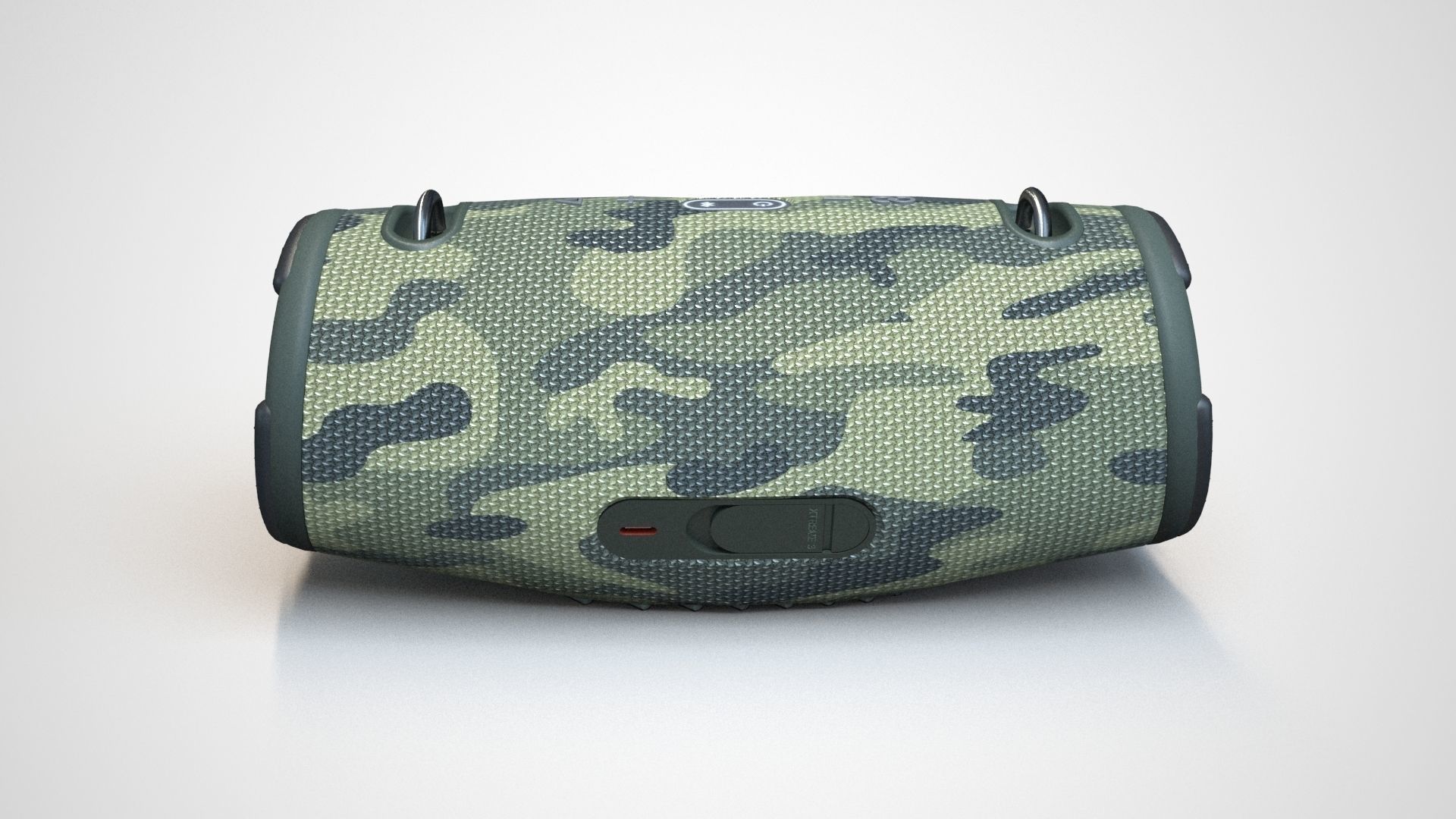 JBL XTREME 3 Camo Low-poly 3D model_30