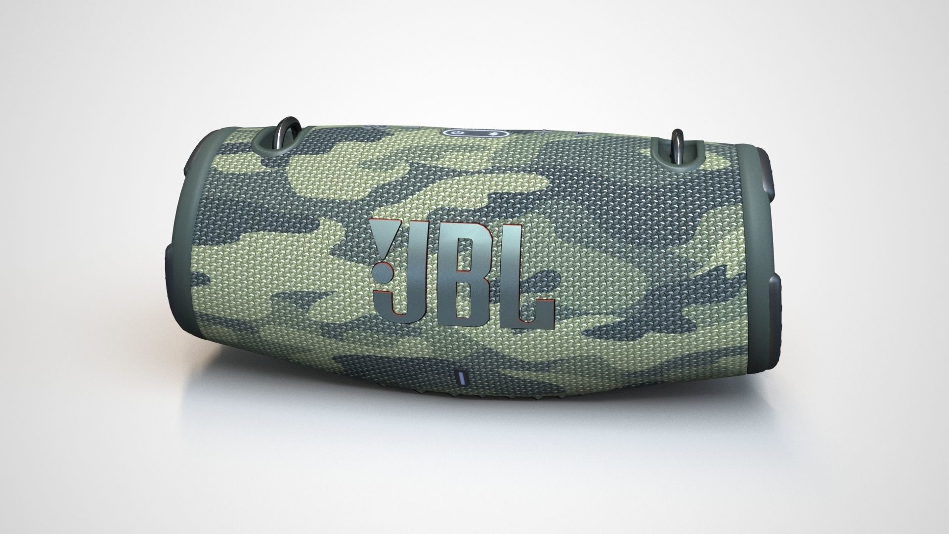 JBL XTREME 3 Camo Low-poly 3D model_47
