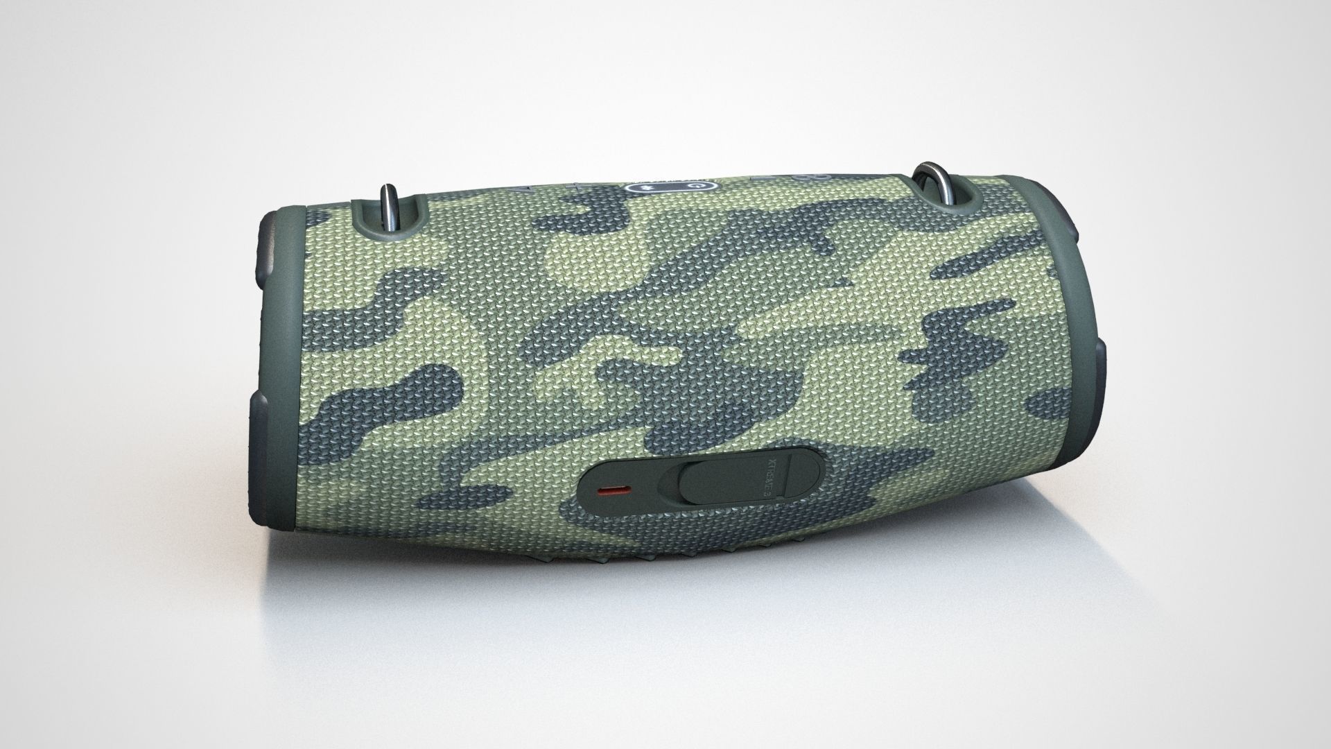 JBL XTREME 3 Camo Low-poly 3D model_31