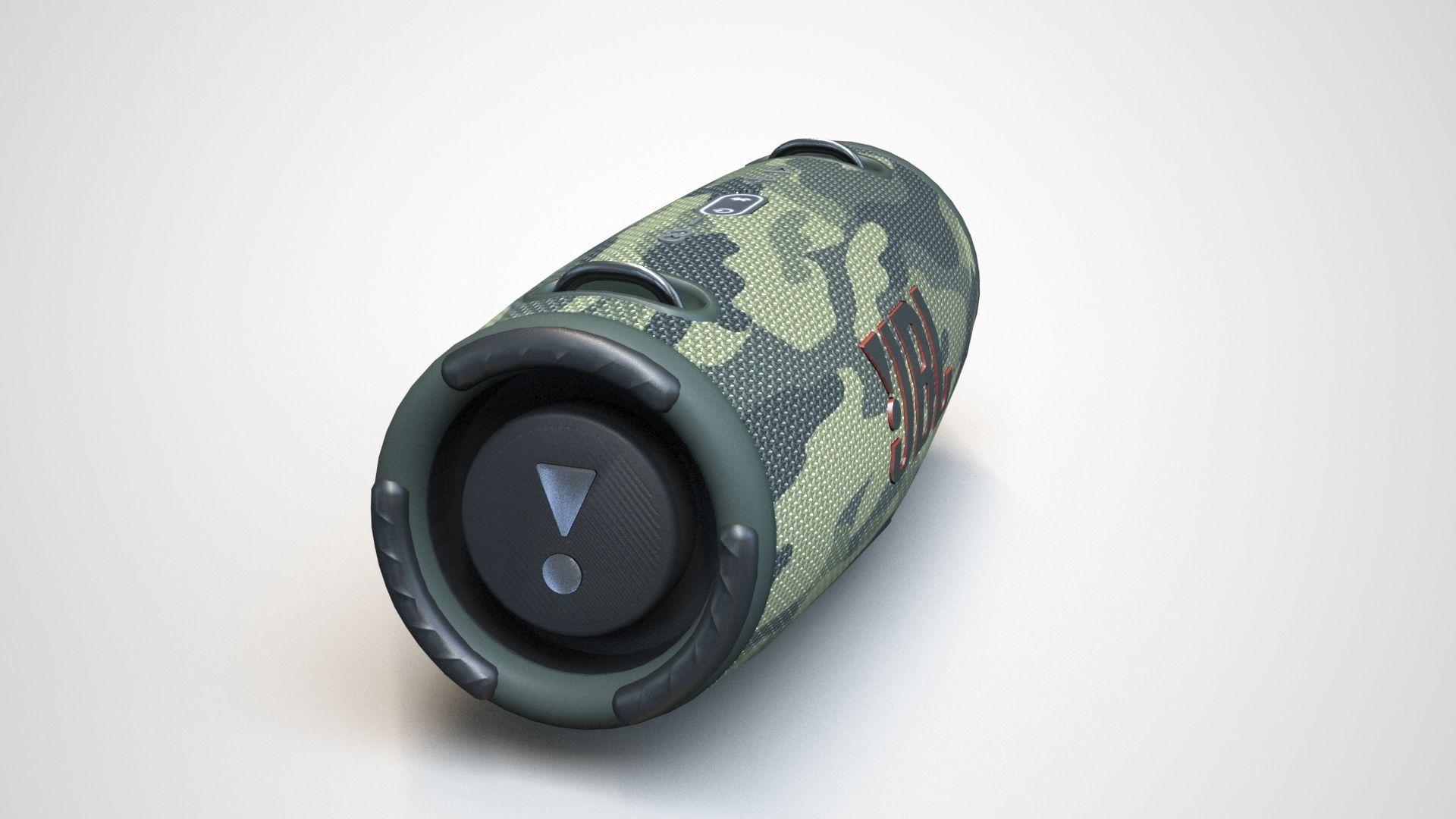 JBL XTREME 3 Camo Low-poly 3D model_19